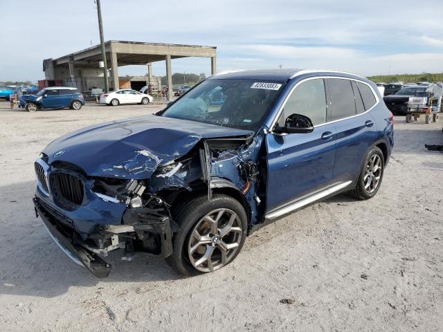 Image 1 of 2021 BMW X3 XDRIVE30E 2021 with VIN 5UXTS1C01M9H12870