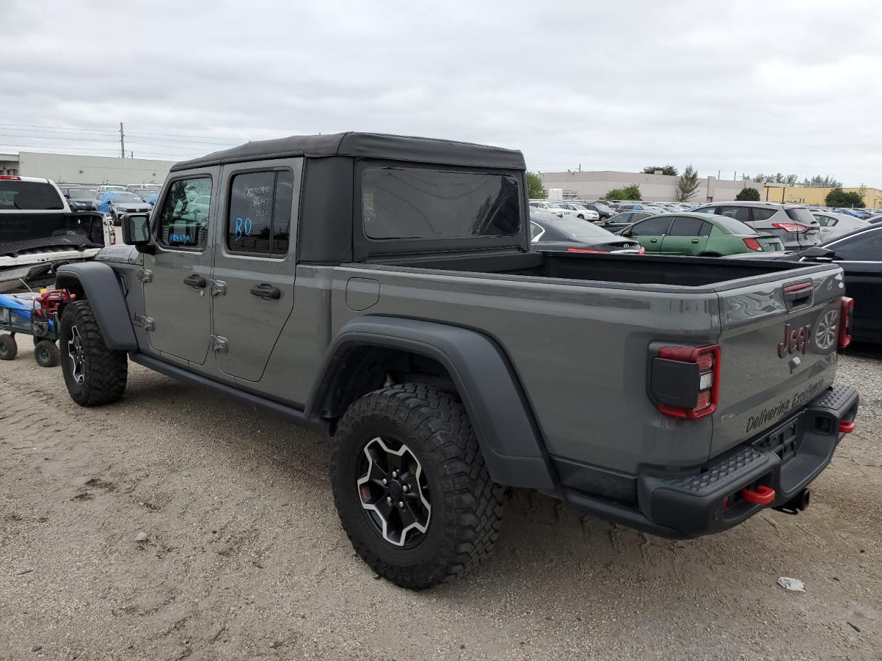Image 2 of 2020 JEEP GLADIATOR RUBICON 2020 with VIN 1C6JJTBG9LL146047