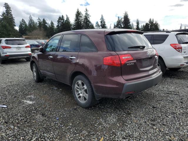 Image 2 of 2007 ACURA MDX TECHNOLOGY 2007 with VIN 2HNYD28337H542596