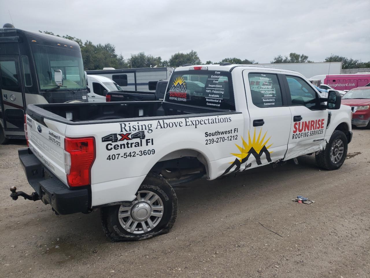 Изображение 3 2021 FORD F250 SUPER DUTY 2021 с VIN 1FT7W2BT3MEC67741