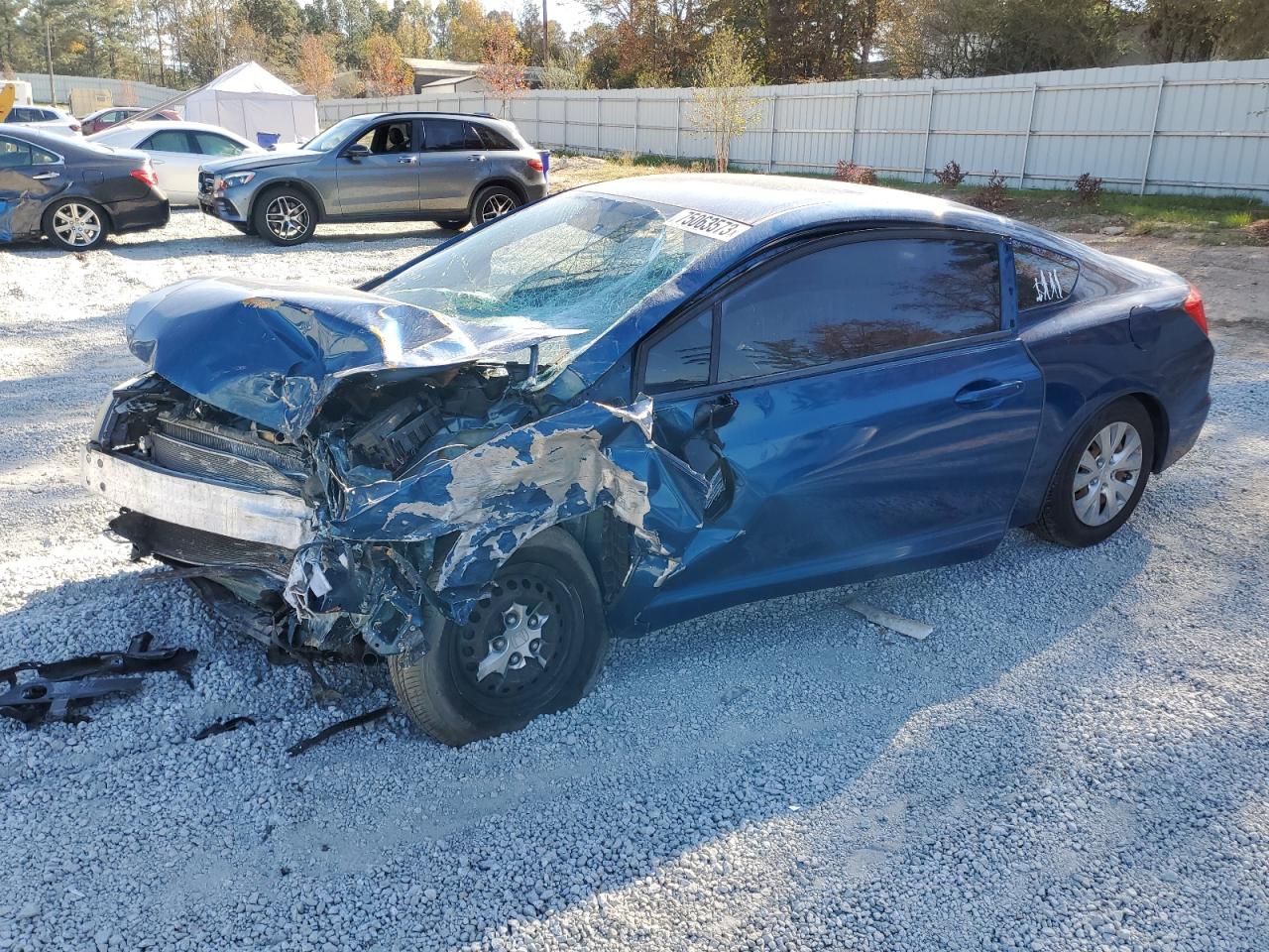 Obraz 1 z 2012 HONDA CIVIC LX 2012 z VIN 2HGFG3B57CH532296