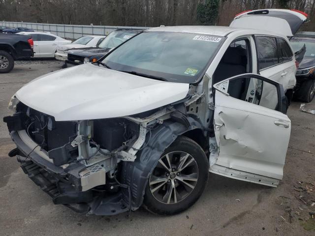 Image 1 of 2017 TOYOTA HIGHLANDER LE 2017 with VIN 5TDZARFHXHS025289