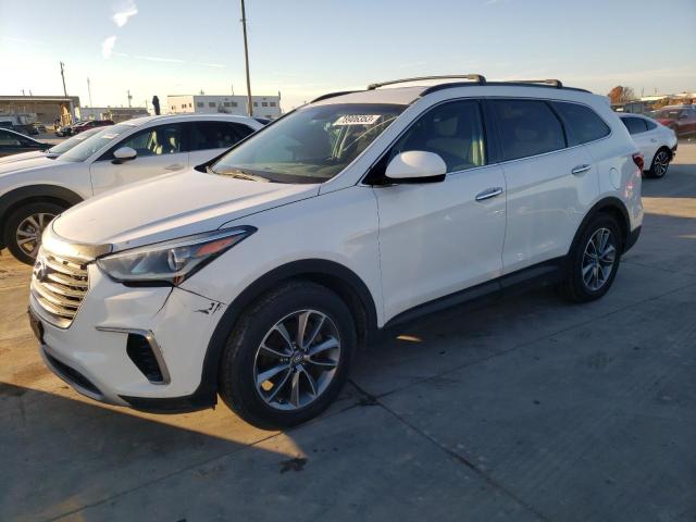 Image 1 of 2017 HYUNDAI SANTA FE SE 2017 with VIN KM8SM4HFXHU165969