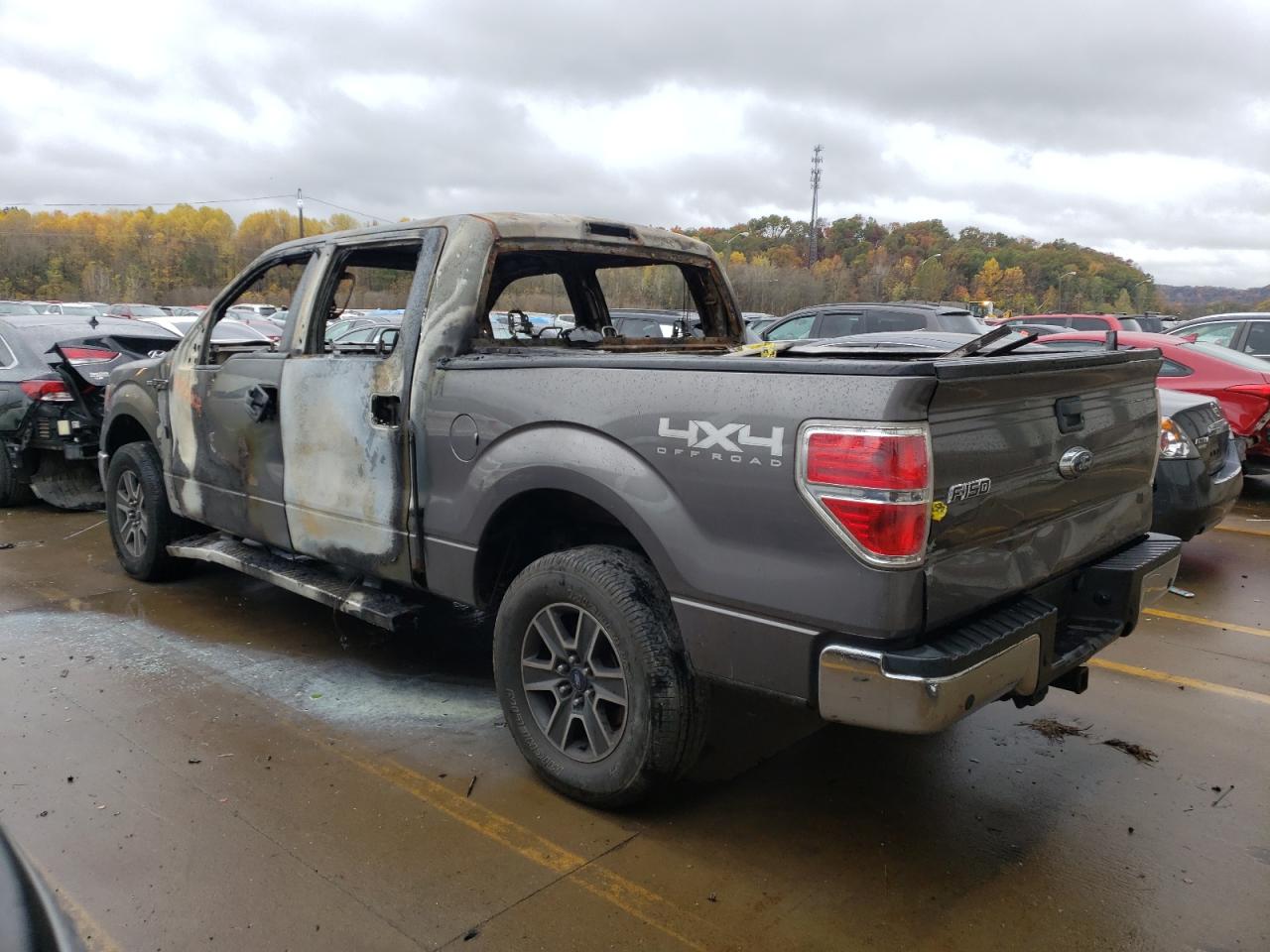 Obraz 2 z 2013 FORD F150 SUPERCREW 2013 z VIN 1FTFW1ET2DKF67757