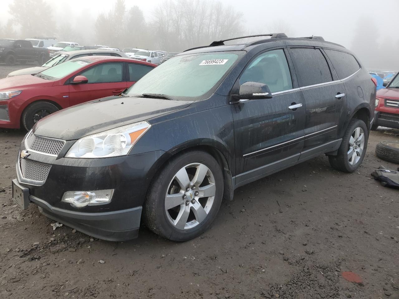 Image 1 of 2011 CHEVROLET TRAVERSE LTZ 2011 with VIN 1GNKVLED8BJ340282