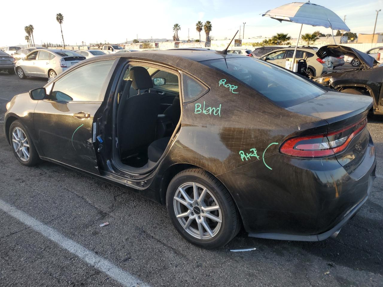 Image 2 of 2013 DODGE DART SE 2013 with VIN 1C3CDFAA6DD137734