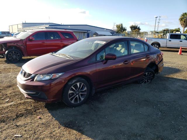 Image 1 of 2014 HONDA CIVIC EX 2014 with VIN 19XFB2F88EE056375