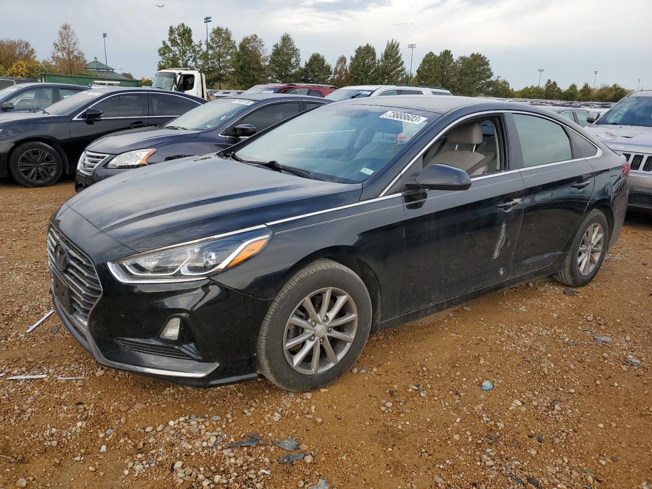 Image 1 of 2019 HYUNDAI SONATA SE 2019 with VIN 5NPE24AF2KH786447