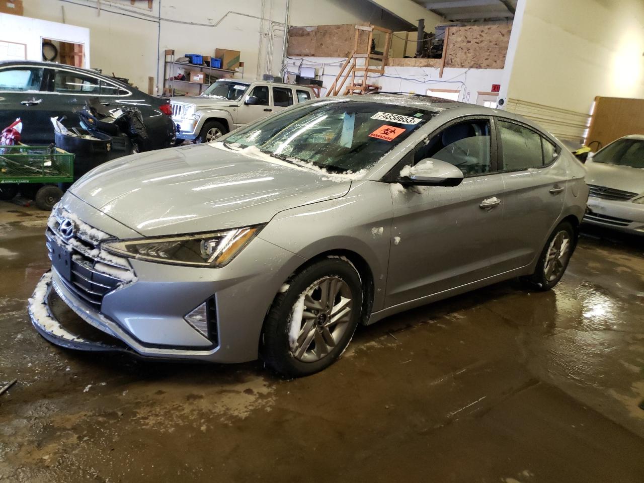 Image 1 of 2020 HYUNDAI ELANTRA SEL 2020 with VIN KMHD84LF9LU038269