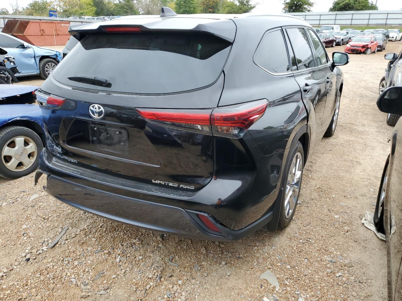 Изображение 3 2020 TOYOTA HIGHLANDER LIMITED 2020 с VIN 5TDDZRBH7LS021539