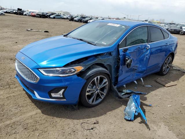 Image 1 of 2020 FORD FUSION TITANIUM 2020 with VIN 3FA6P0D98LR174861