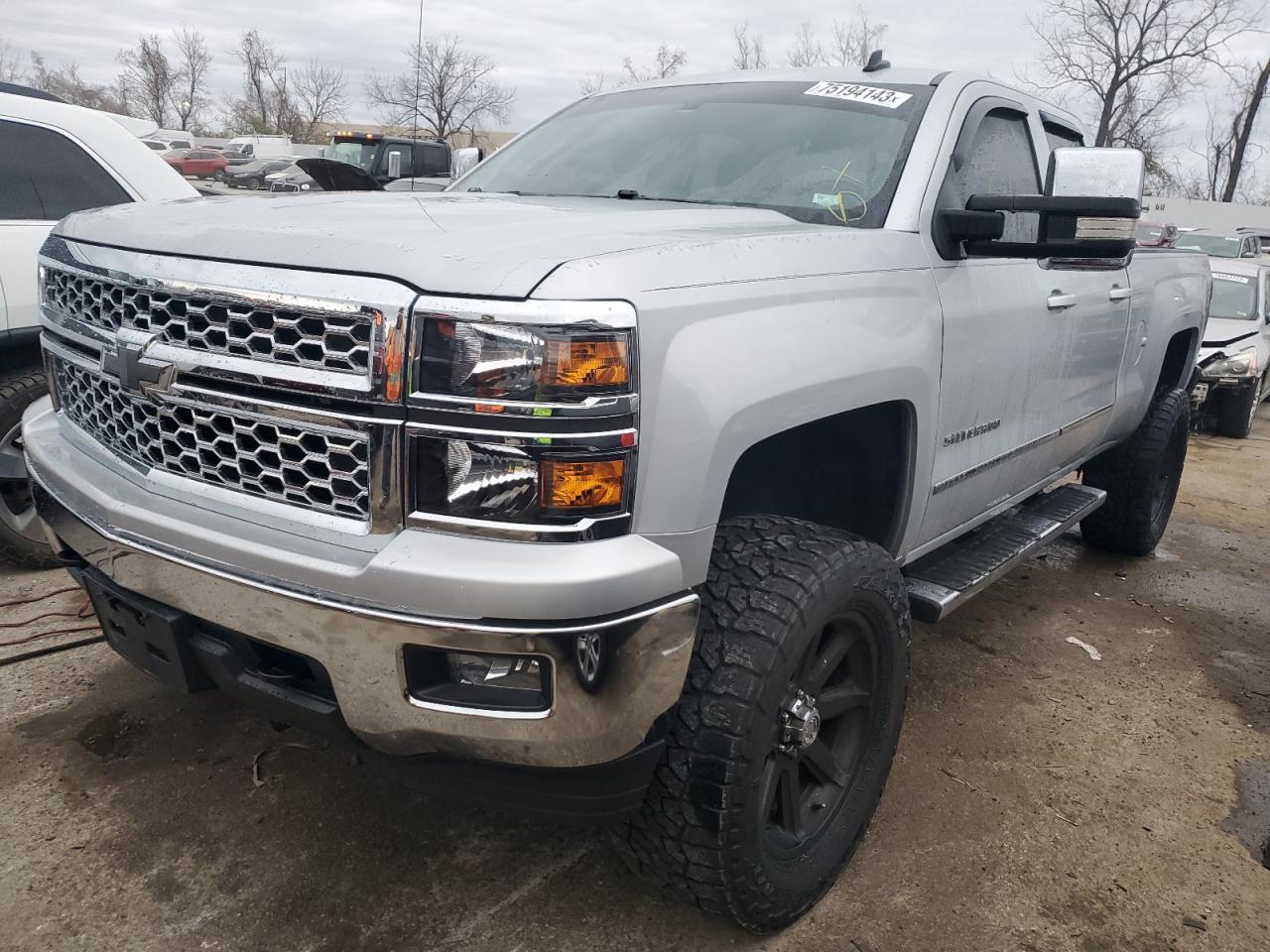 Image 1 of 2014 CHEVROLET SILVERADO K1500 LT 2014 with VIN 1GCVKRECXEZ157562