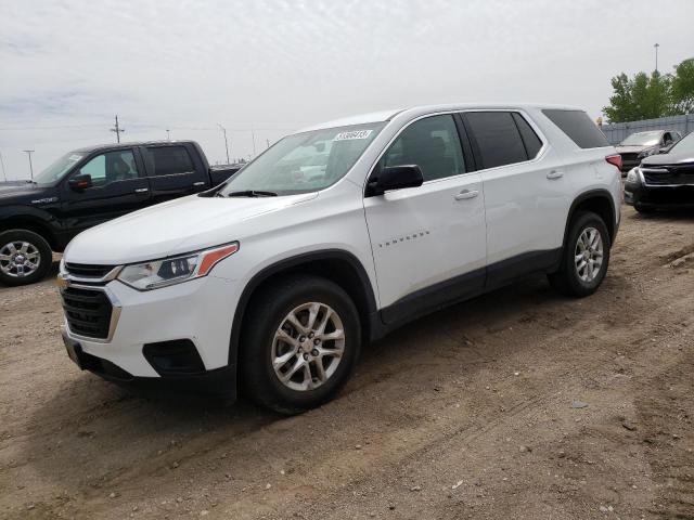 Image 1 of 2019 CHEVROLET TRAVERSE LS 2019 with VIN 1GNERFKWXKJ265870