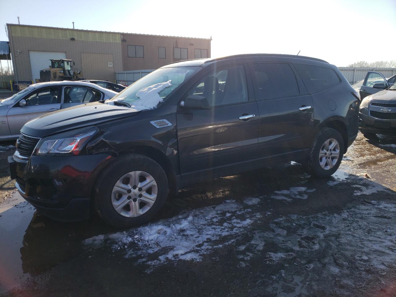 Image 1 of 2014 CHEVROLET TRAVERSE LS 2014 with VIN 1GNKRFKD6EJ328937