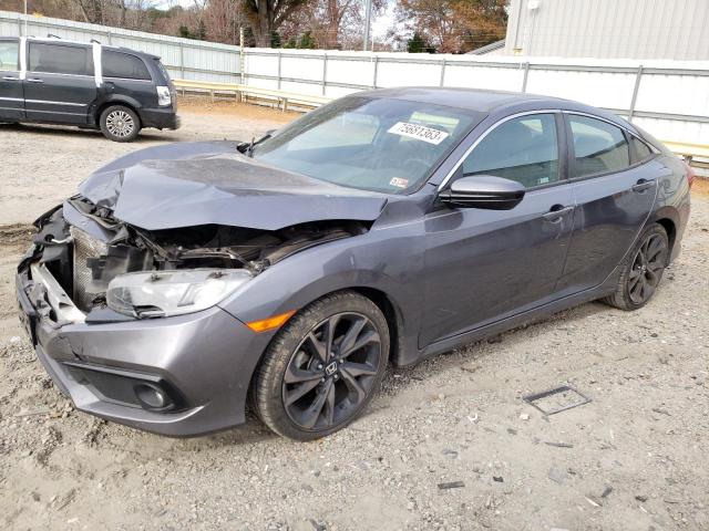 Image 1 of 2020 HONDA CIVIC SPORT 2020 with VIN 2HGFC2F87LH600168