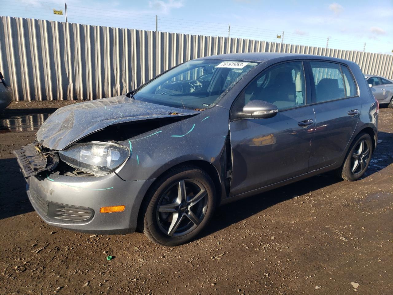 Image 1 of 2014 VOLKSWAGEN GOLF  2014 with VIN WVWDB7AJXEW001415