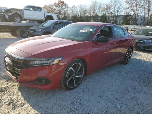 Image 1 of 2022 HONDA ACCORD SPORT 2022 with VIN 1HGCV1F33NA044888