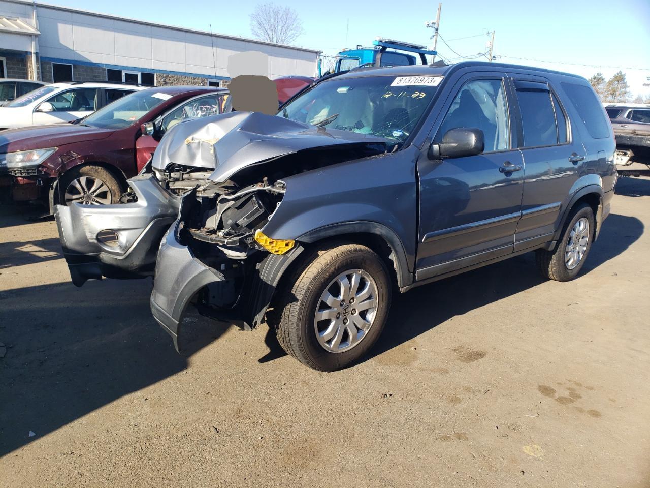 Image 1 of 2005 HONDA CR-V SE 2005 with VIN JHLRD78935C003460