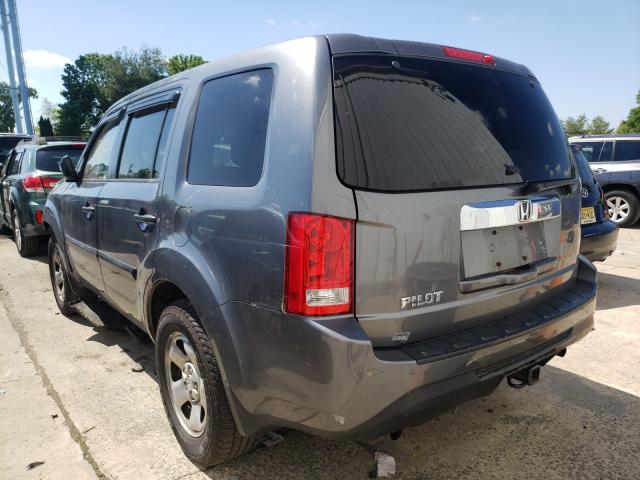 Image 3 of 2012 HONDA PILOT LX 2012 with VIN 5FNYF3H27CB032944