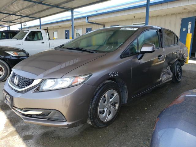 Изображение 2 2013 HONDA CIVIC LX 2013 с VIN 19XFB2F51DE294752