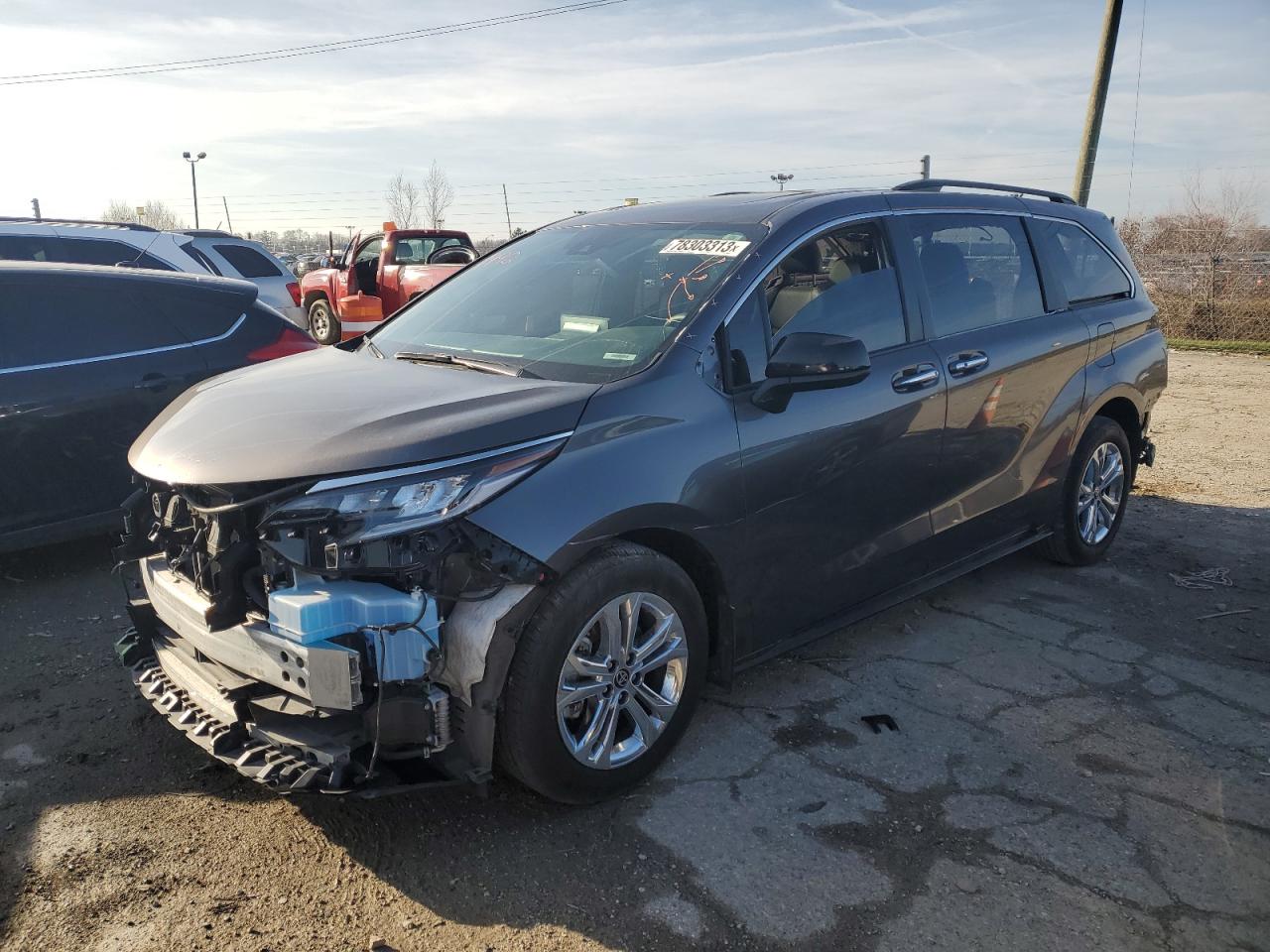 Изображение 1 2022 TOYOTA SIENNA XSE 2022 с VIN 5TDXSKFC4NS070725