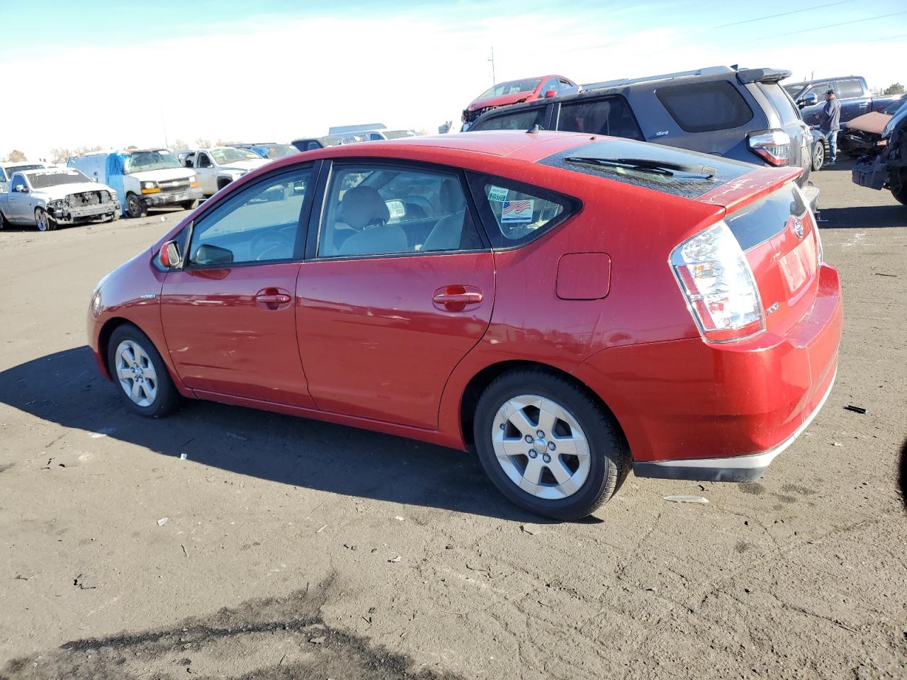 Image 2 of 2007 TOYOTA PRIUS  2007 with VIN JTDKB20U877672908