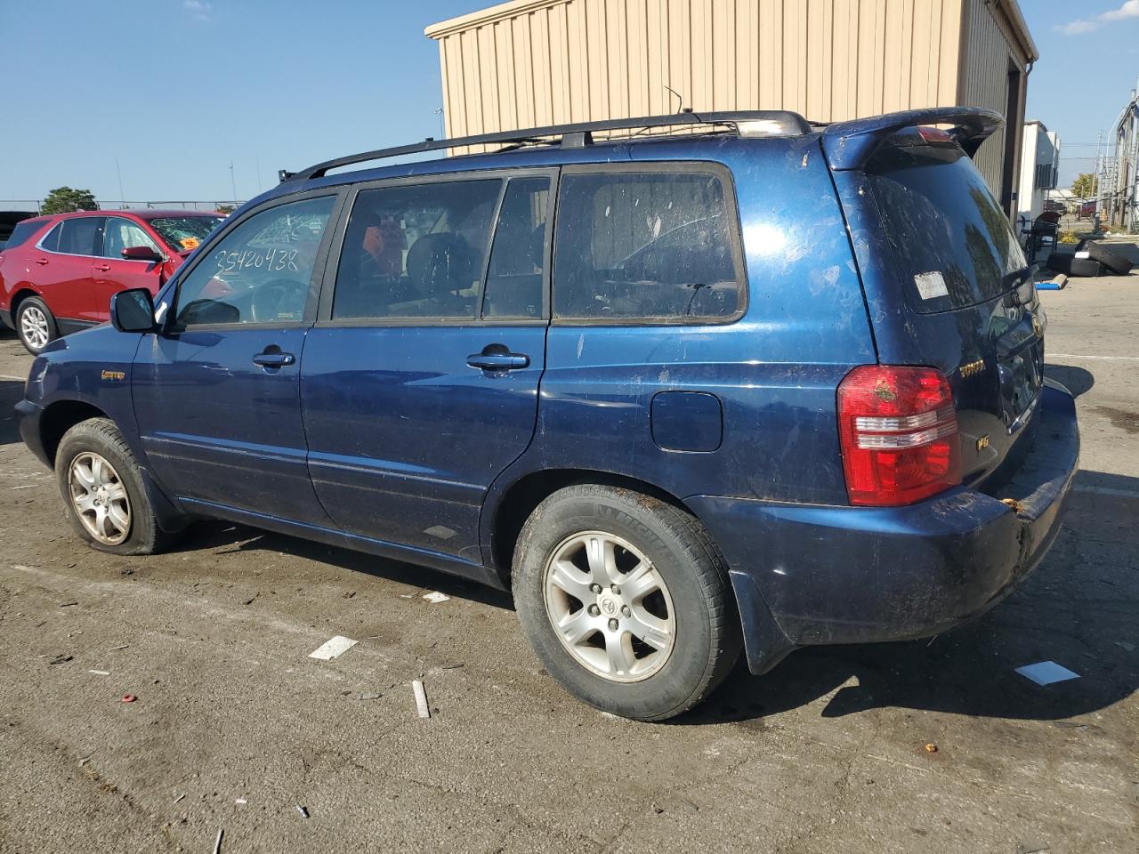 Image 2 of 2003 TOYOTA HIGHLANDER LIMITED 2003 with VIN JTEGF21A430079916