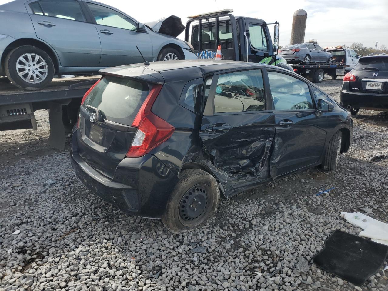 Obraz 3 z 2017 HONDA FIT LX 2017 z VIN JHMGK5H58HS013714