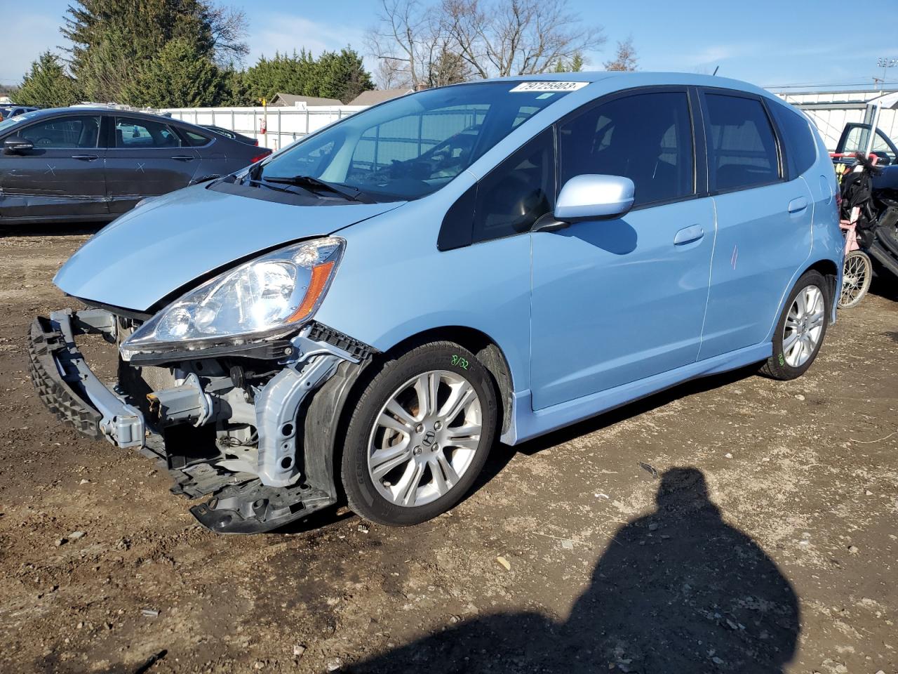 Image 1 of 2010 HONDA FIT SPORT 2010 with VIN JHMGE8H49AC009896