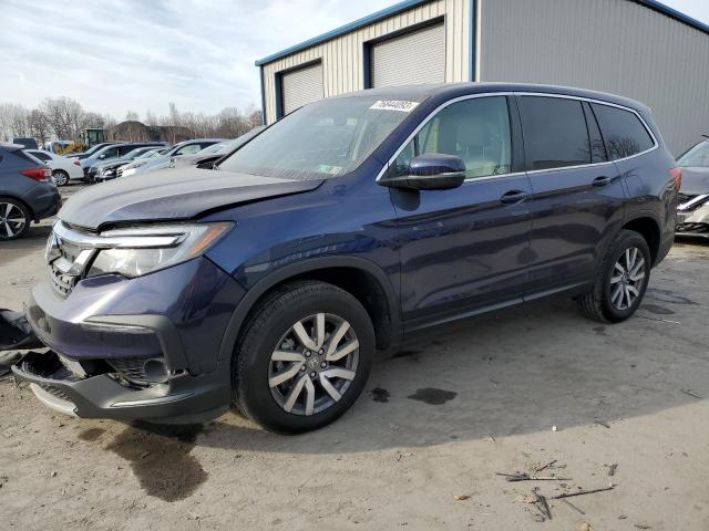 Изображение 1 2022 HONDA PILOT EXL 2022 с VIN 5FNYF6H56NB009279