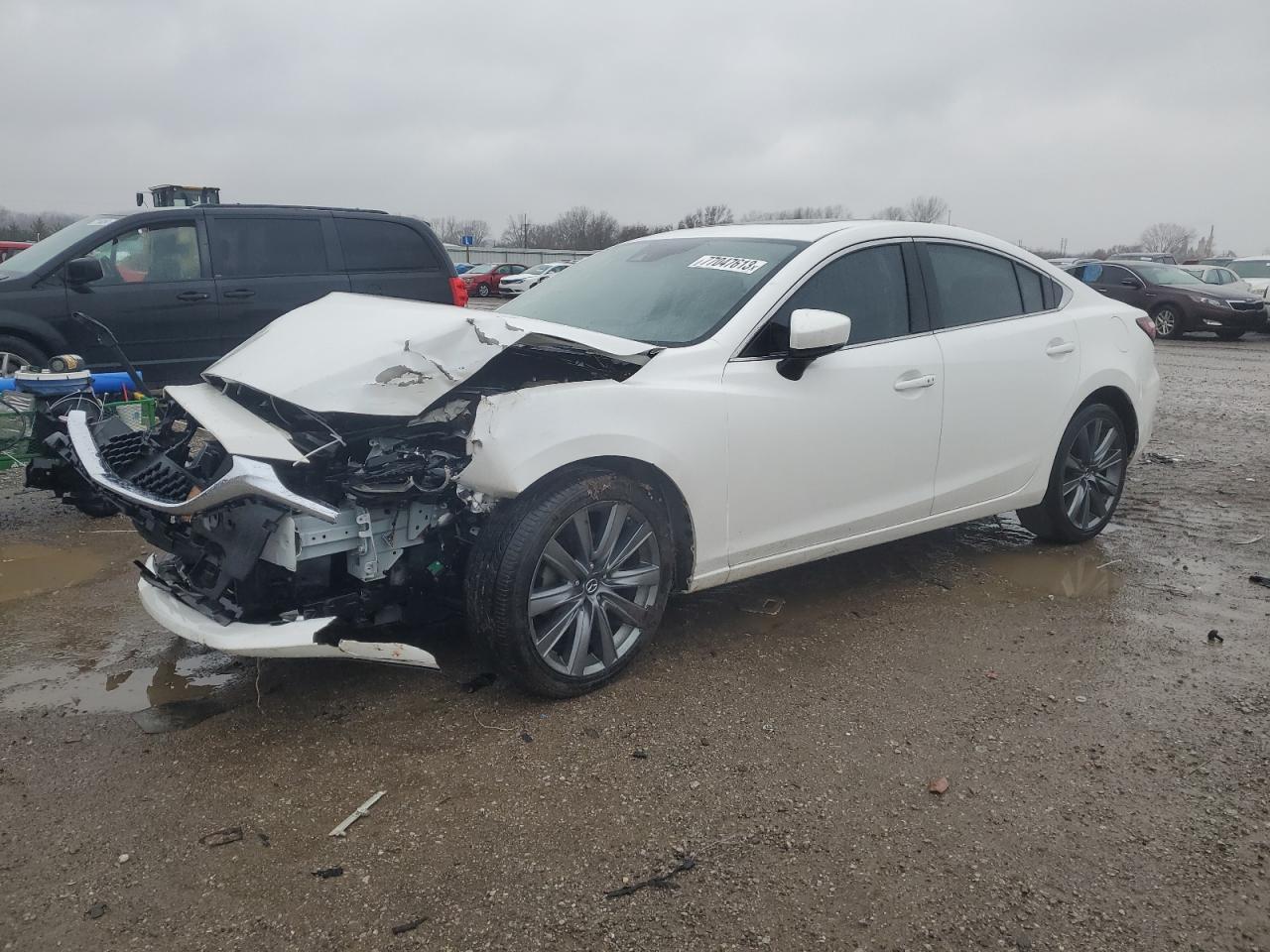 Image 1 of 2019 MAZDA 6 TOURING 2019 with VIN JM1GL1VM3K1509634