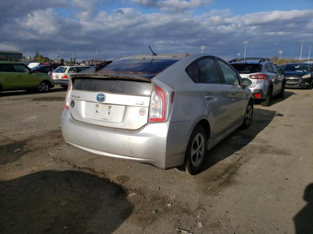 Image 3 of 2014 TOYOTA PRIUS  2014 with VIN JTDKN3DU3E1834614