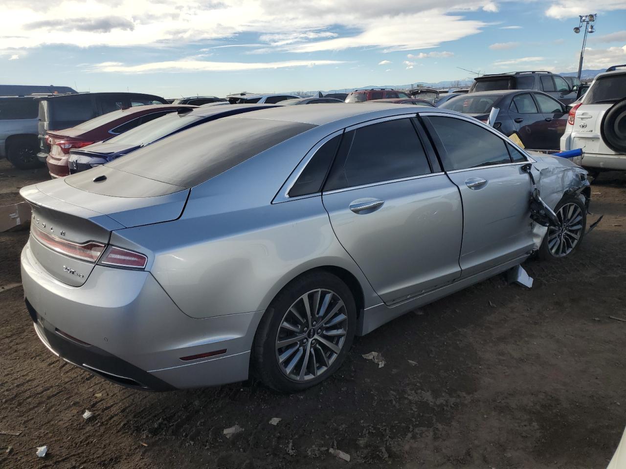 Image 3 of 2017 LINCOLN MKZ SELECT 2017 with VIN 3LN6L5D95HR615206