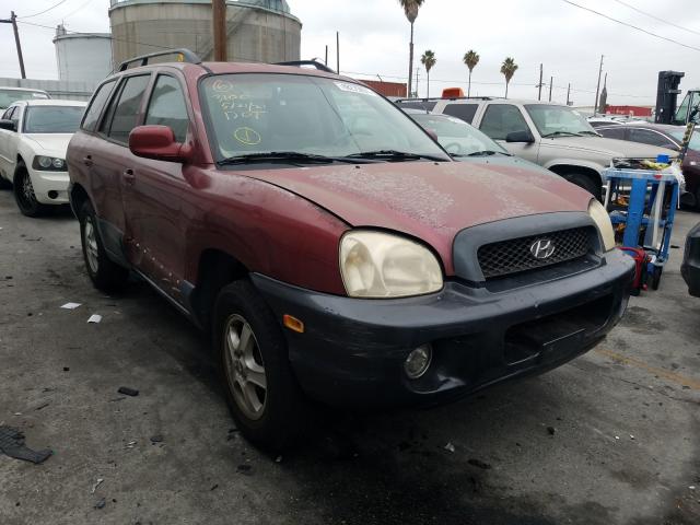 Image 1 of 2004 HYUNDAI SANTA FE GLS 2004 with VIN KM8SC13DX4U589864