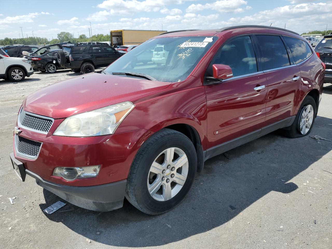 Image 1 of 2010 CHEVROLET TRAVERSE LT 2010 with VIN 1GNLVGED6AS149478