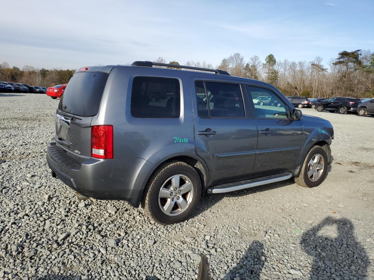Image 3 of 2009 HONDA PILOT EXL 2009 with VIN 5FNYF48689B040763