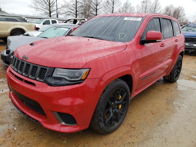 Image 2 of 2018 JEEP GRAND CHEROKEE TRACKHAWK 2018 with VIN 1C4RJFN90JC470480