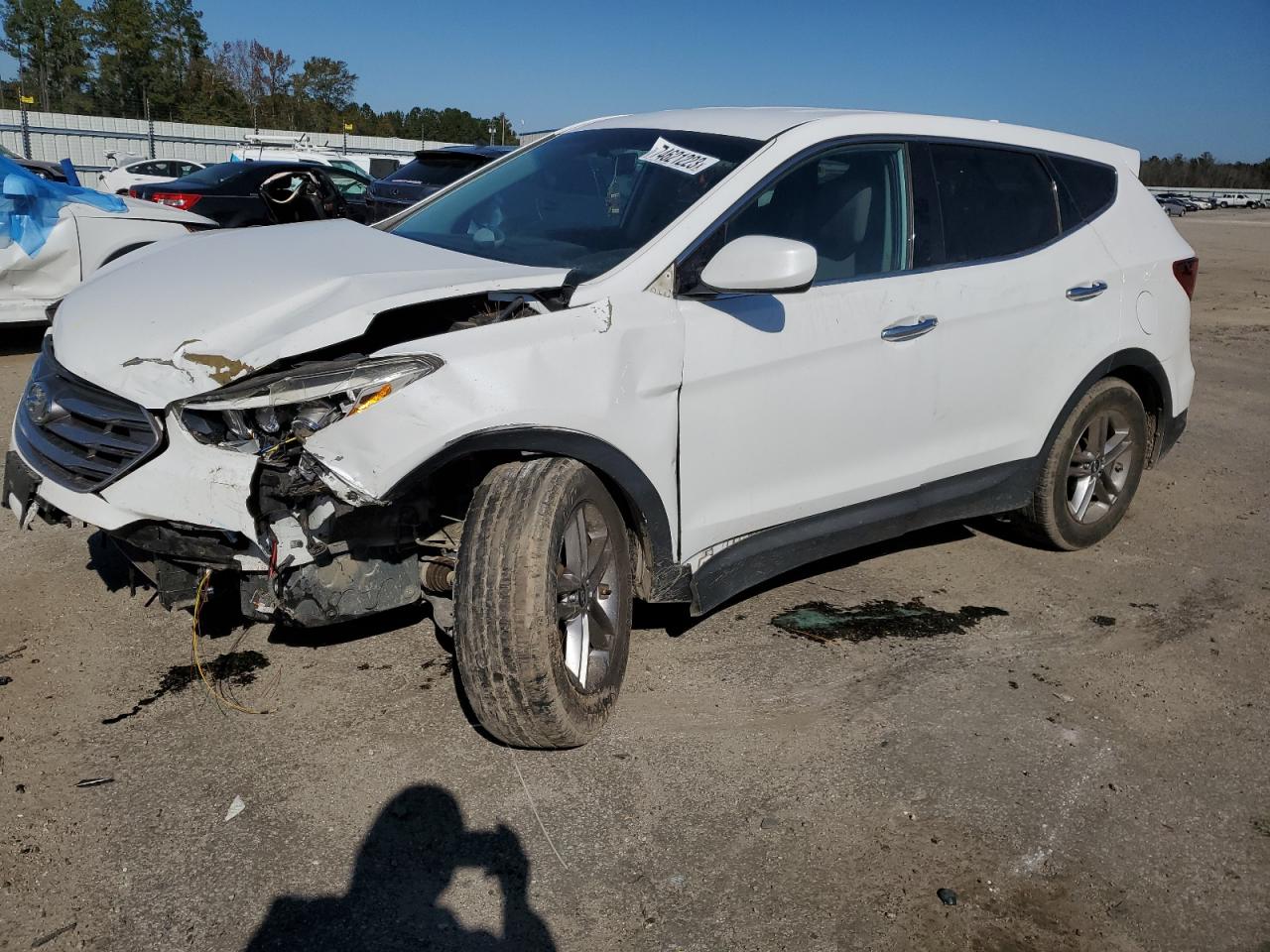 Image 1 of 2017 HYUNDAI SANTA FE SPORT  2017 with VIN 5NMZT3LB2HH004270