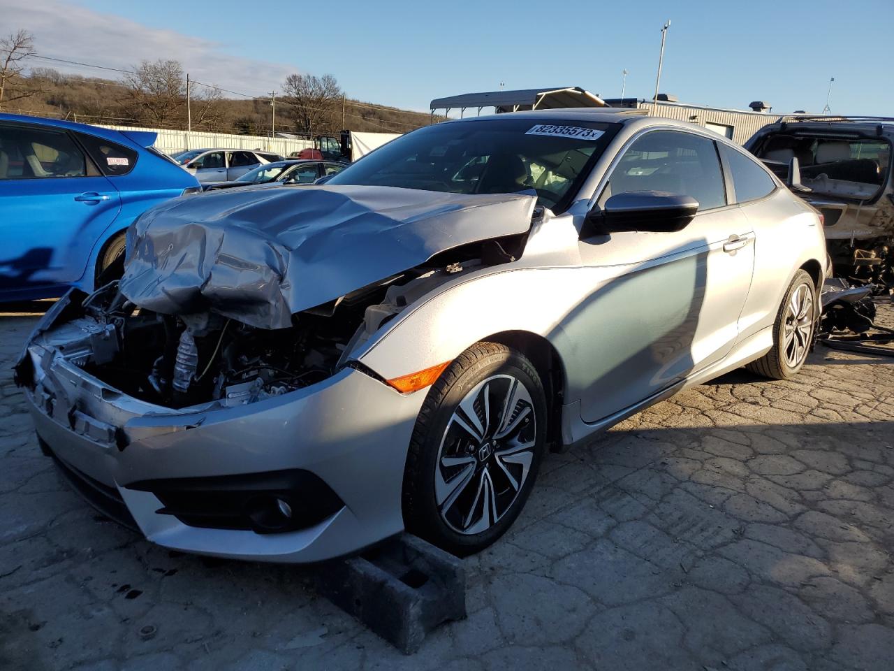 Image 1 of 2018 HONDA CIVIC EX 2018 with VIN 2HGFC3B33JH356449