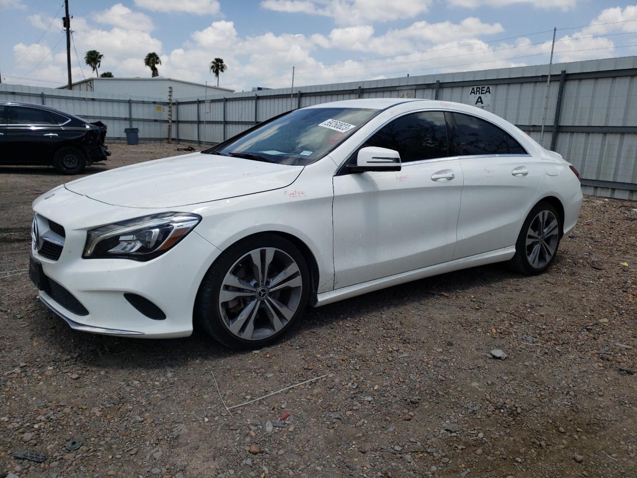 Image 1 of 2019 MERCEDES-BENZ CLA 250 2019 with VIN WDDSJ4EB4KN730271
