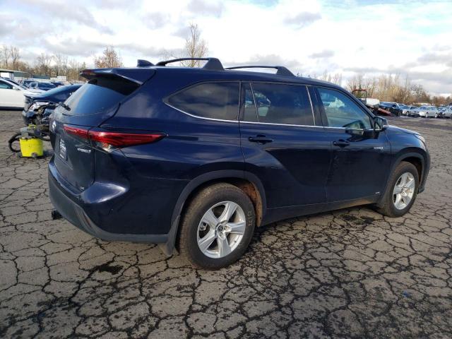 Image 3 of 2020 TOYOTA HIGHLANDER HYBRID LE 2020 with VIN 5TDBBRCH3LS512524