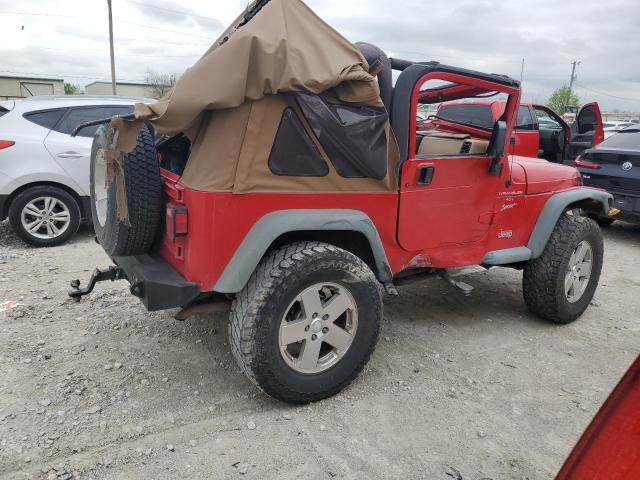 Image 3 of 2000 JEEP WRANGLER / TJ SPORT 2000 with VIN 1J4FA49S0YP732063