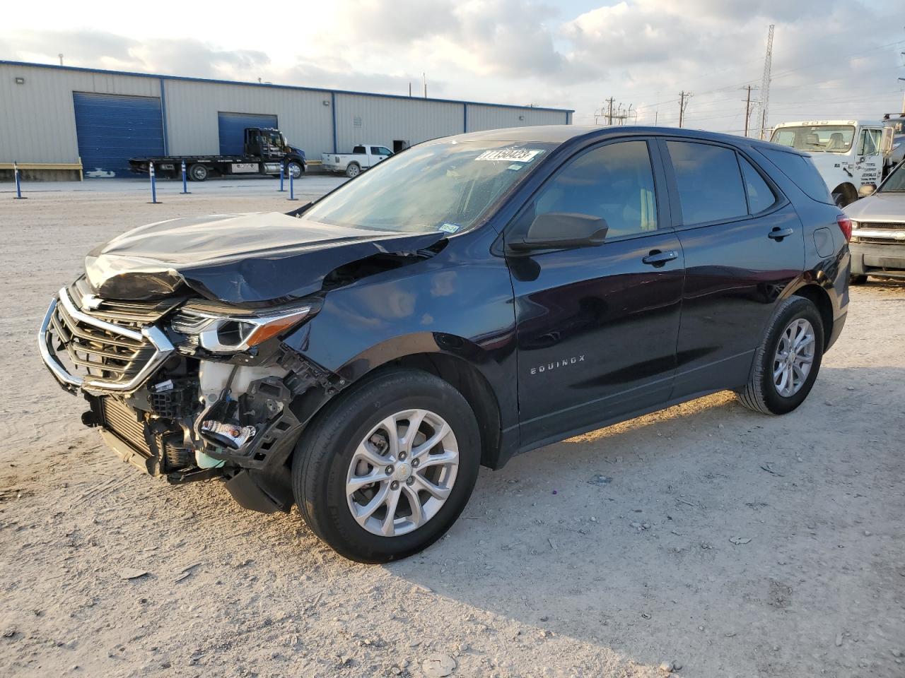 Image 1 of 2021 CHEVROLET EQUINOX LS 2021 with VIN 3GNAXHEV0MS143068