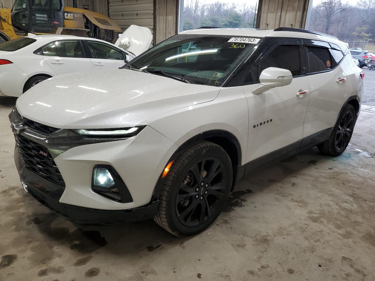 Image 1 of 2021 CHEVROLET BLAZER RS 2021 with VIN 3GNKBKRS0MS510986