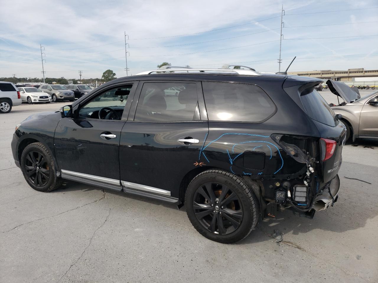Image 2 of 2017 NISSAN PATHFINDER S 2017 with VIN 5N1DR2MN8HC693124