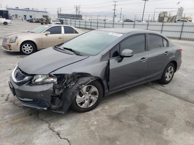 Image 1 of 2013 HONDA CIVIC LX 2013 with VIN 19XFB2F54DE252625