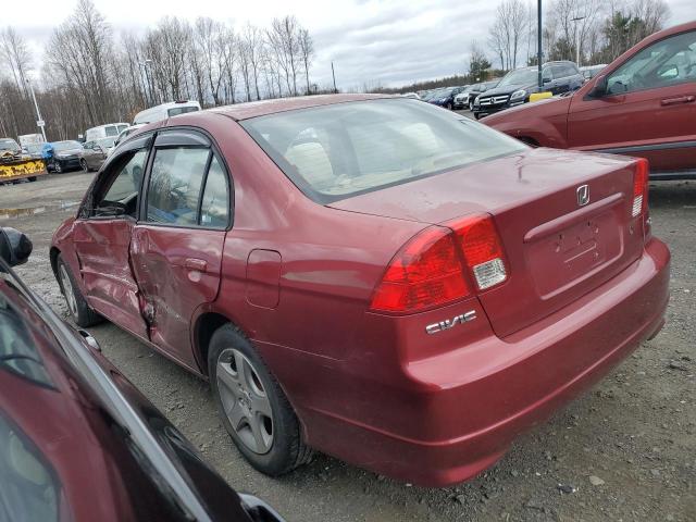 Image 2 of 2005 HONDA CIVIC EX 2005 with VIN 2HGES26715H541661