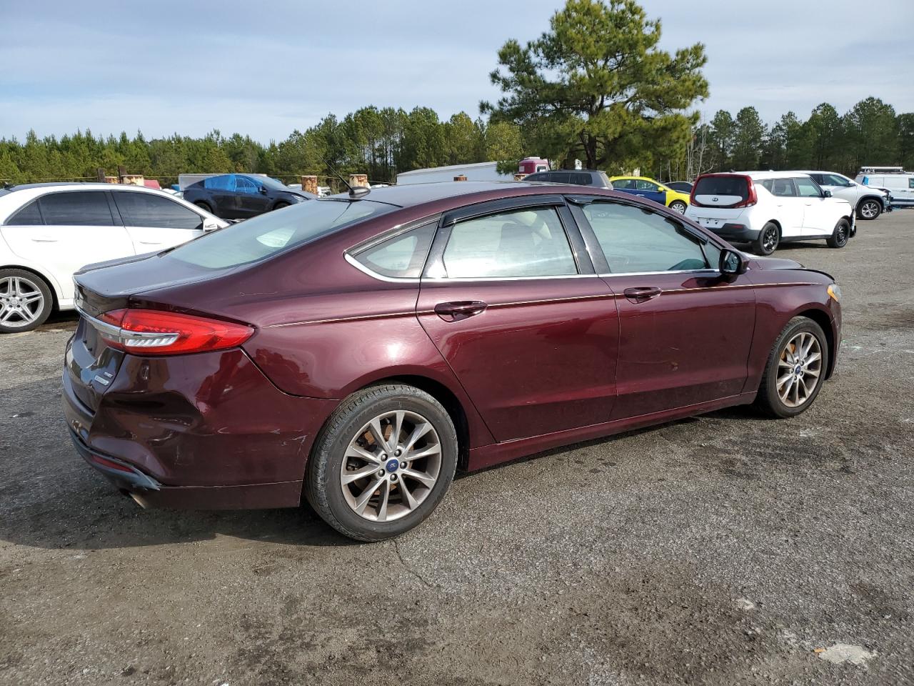 Obraz 3 z 2017 FORD FUSION SE 2017 z VIN 3FA6P0HD9HR289586