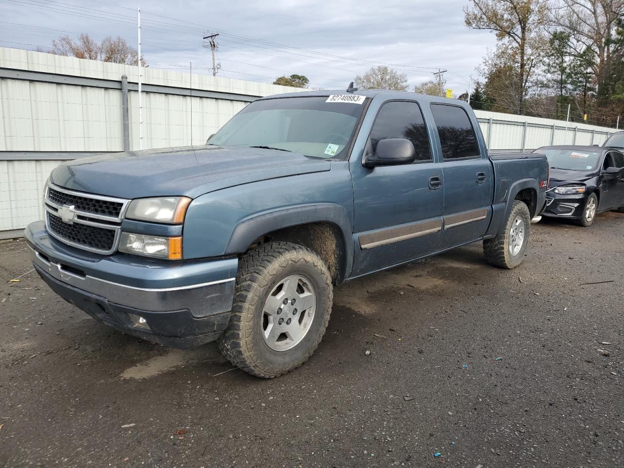 Изображение 1 2006 CHEVROLET SILVERADO K1500 2006 с VIN 2GCEK13T661176222