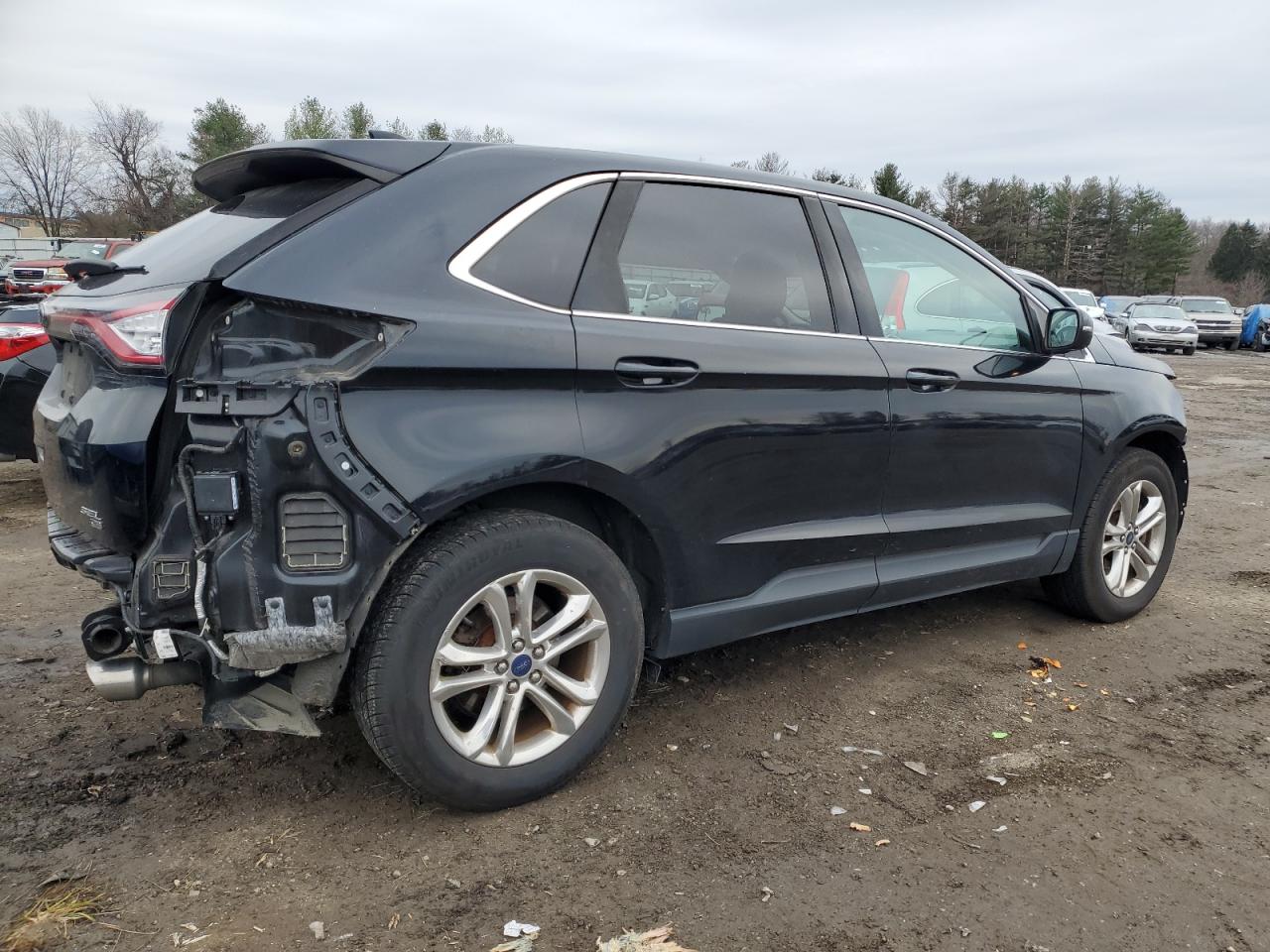 Image 3 of 2016 FORD EDGE SEL 2016 with VIN 2FMPK4J83GBB17564
